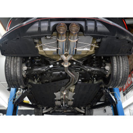 CAT BACK FX-PRO FULL TITANIUM 70RS - J'S RACING - Honda Civic Type R FK8 18+