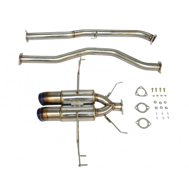 CAT BACK FX-PRO FULL TITANIUM 70RS - J'S RACING - Honda Civic Type R FK8 18+
