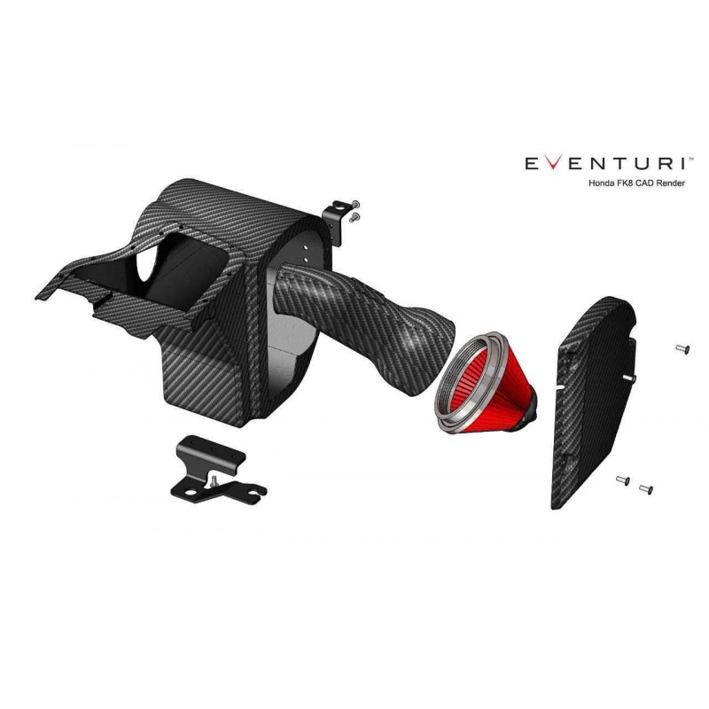 Admission carbone Eventuri pour Honda Civic Type R FK8